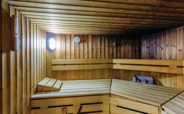 Hotel La Cachette, Les Arcs, Sauna